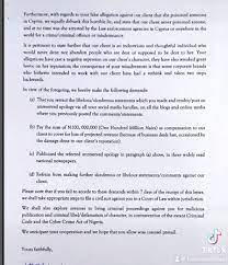 The second page of the lawsuit