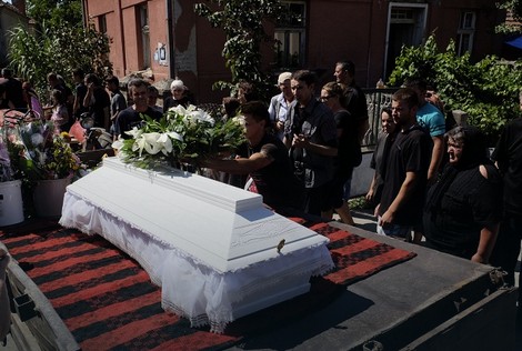 Sahrana trogodišnje Anđeline Stefanović