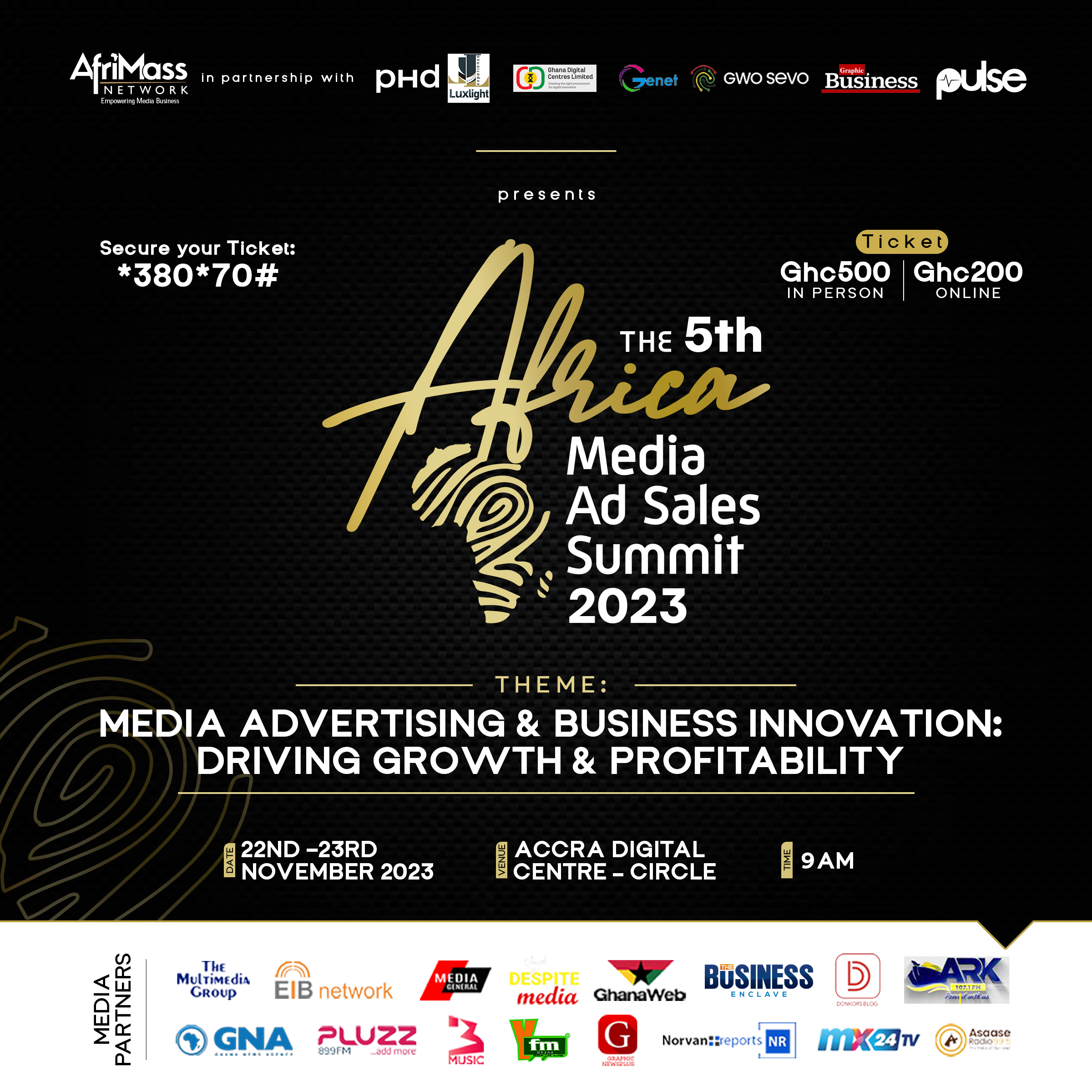 AfriMass to feature 5 CEO leadership perspectives scheduled for 22 – 23 November 2023