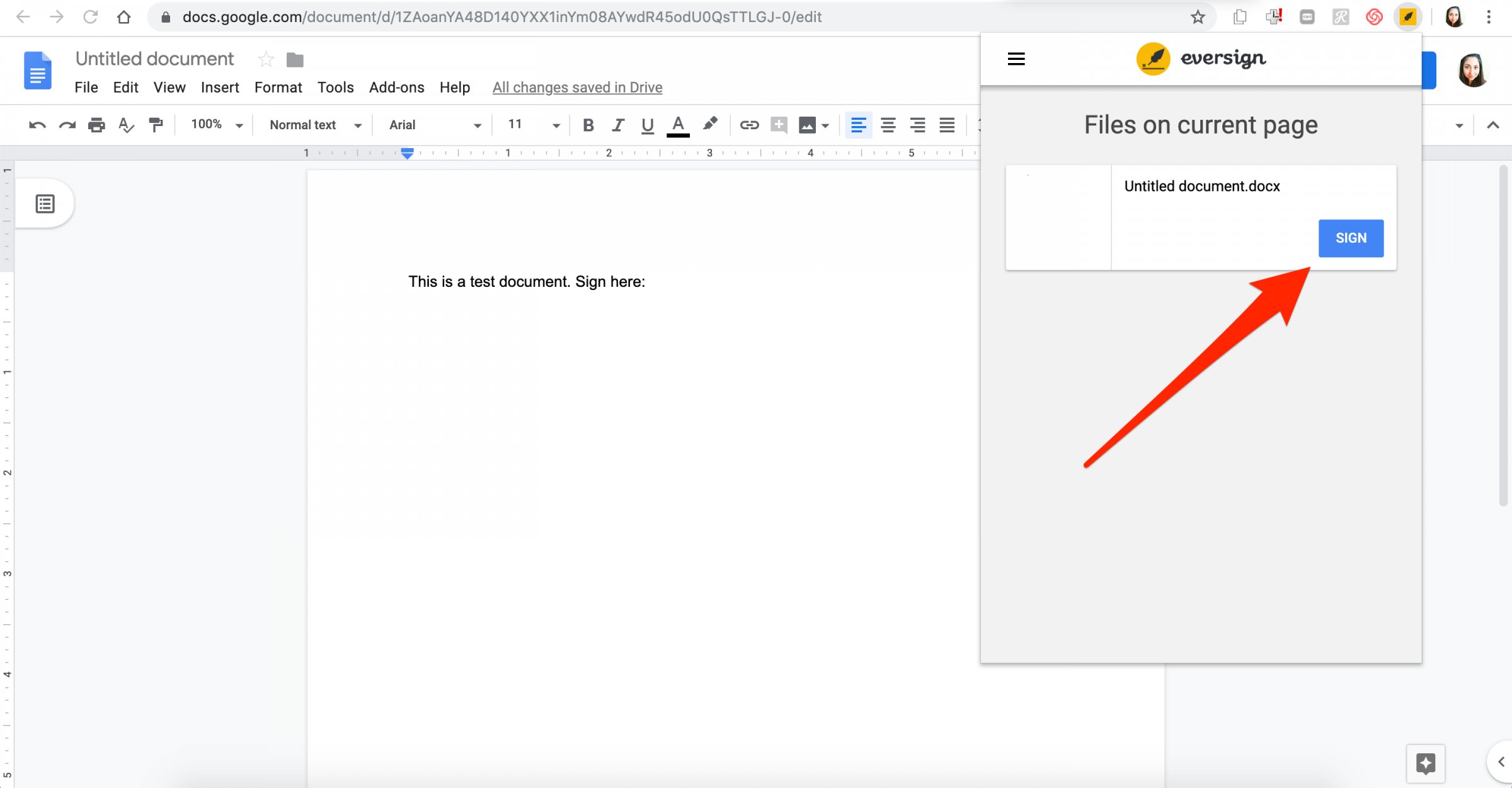 How to add a signature in Google Docs using a free Chrome extension