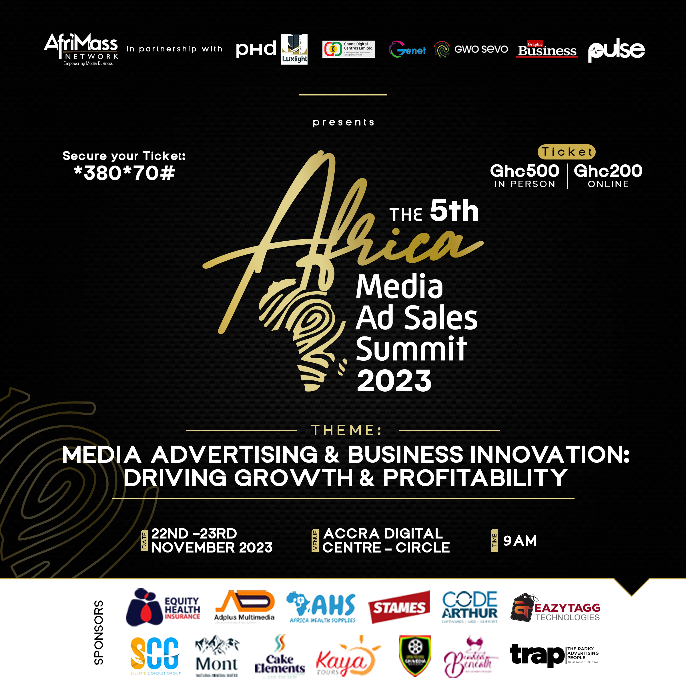 Pulse Ghana forges media alliance with Africa Media Ad Sales Summit 2023