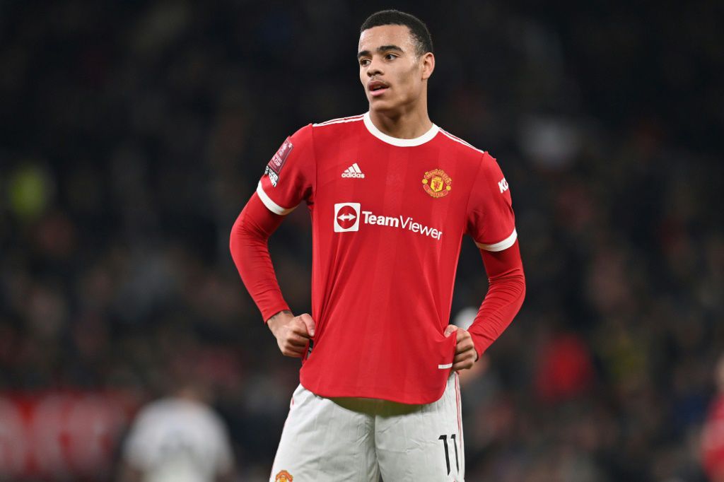 Manchester United's Mason Greenwood