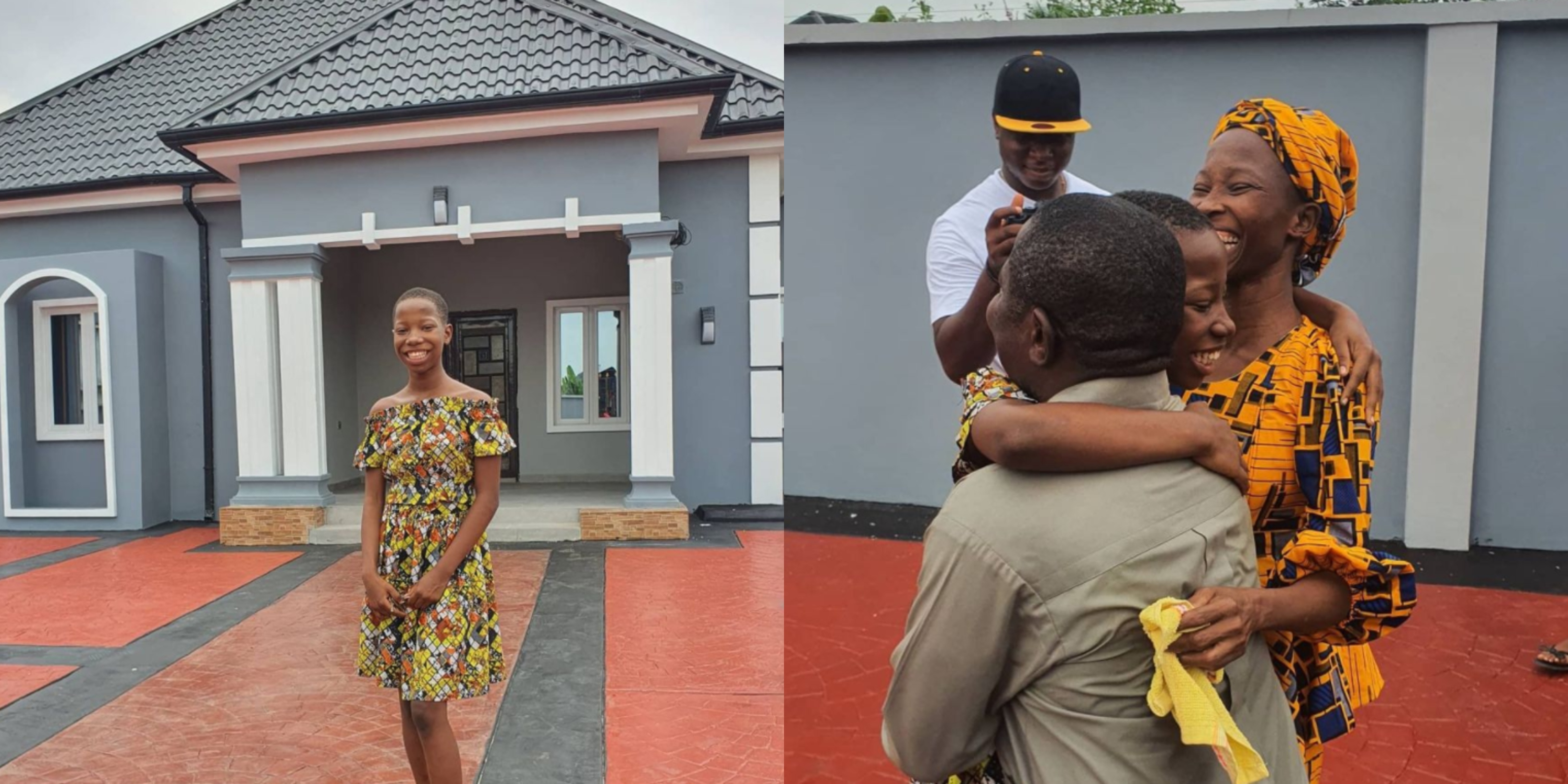 Photos: Kid comedian Emmanuella builds plush house for her mother