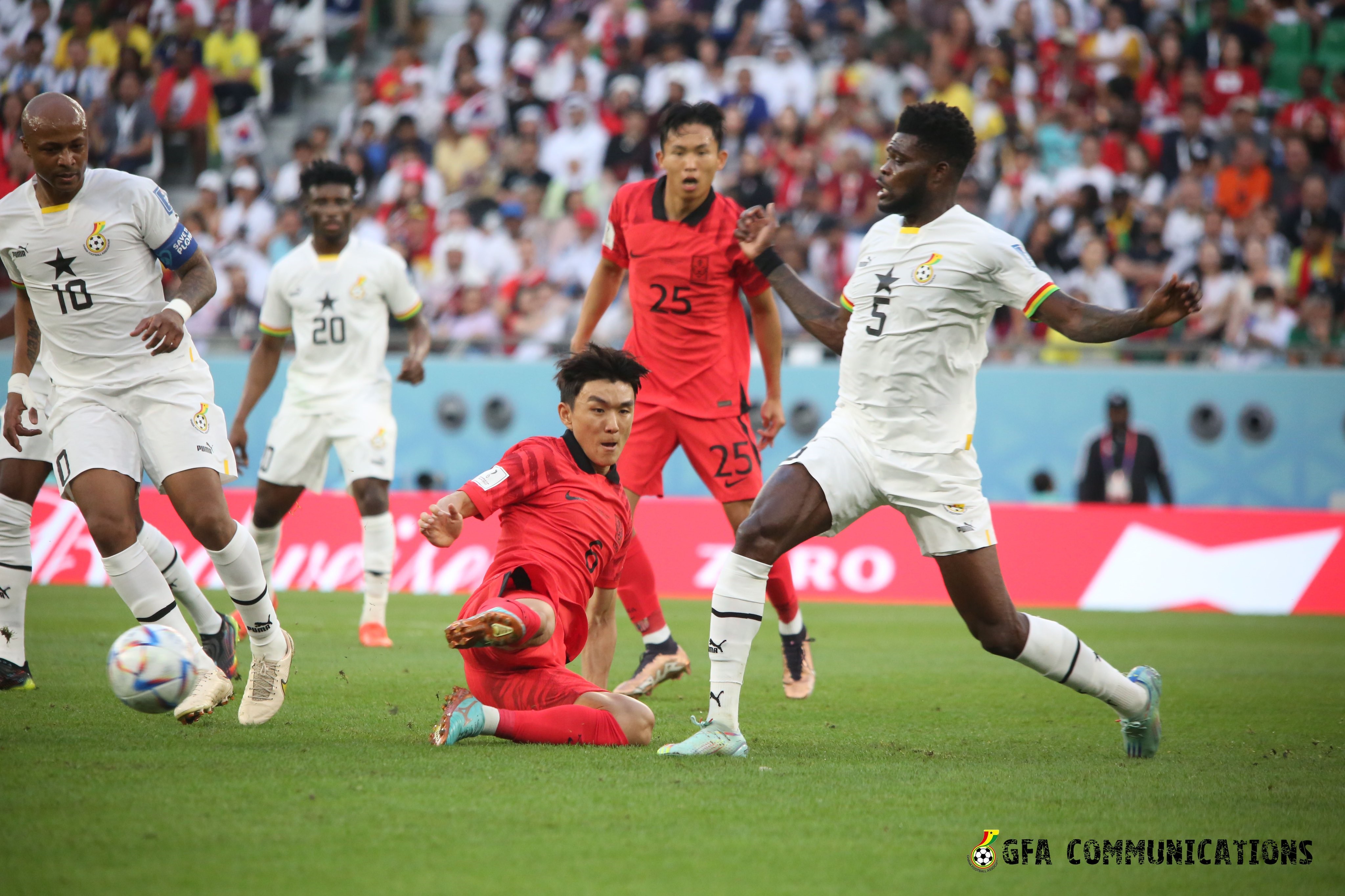 Goals galore as Mohammed Kudus double secures win against South Korea