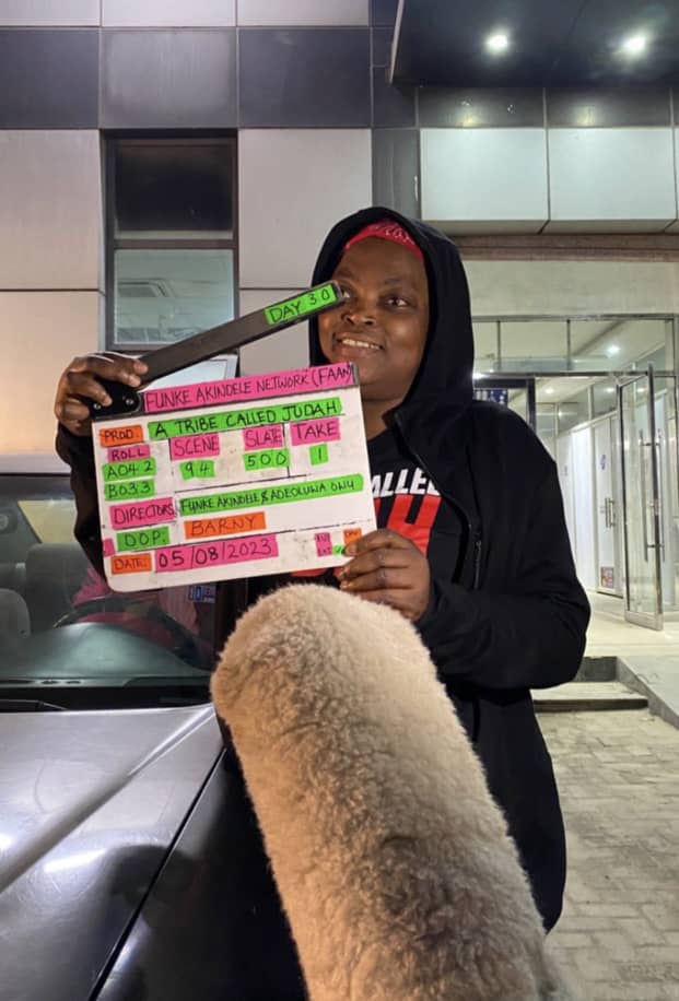 Here's your first look at Funke Akindele's 'A Tribe Called Judah'