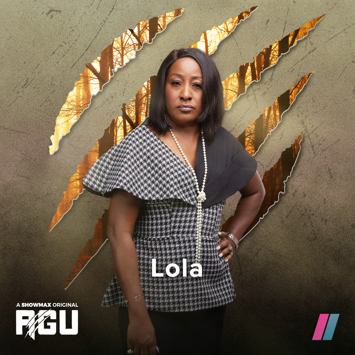 Iretiola Doyle as Lola Lateef Simpson [Showmax]