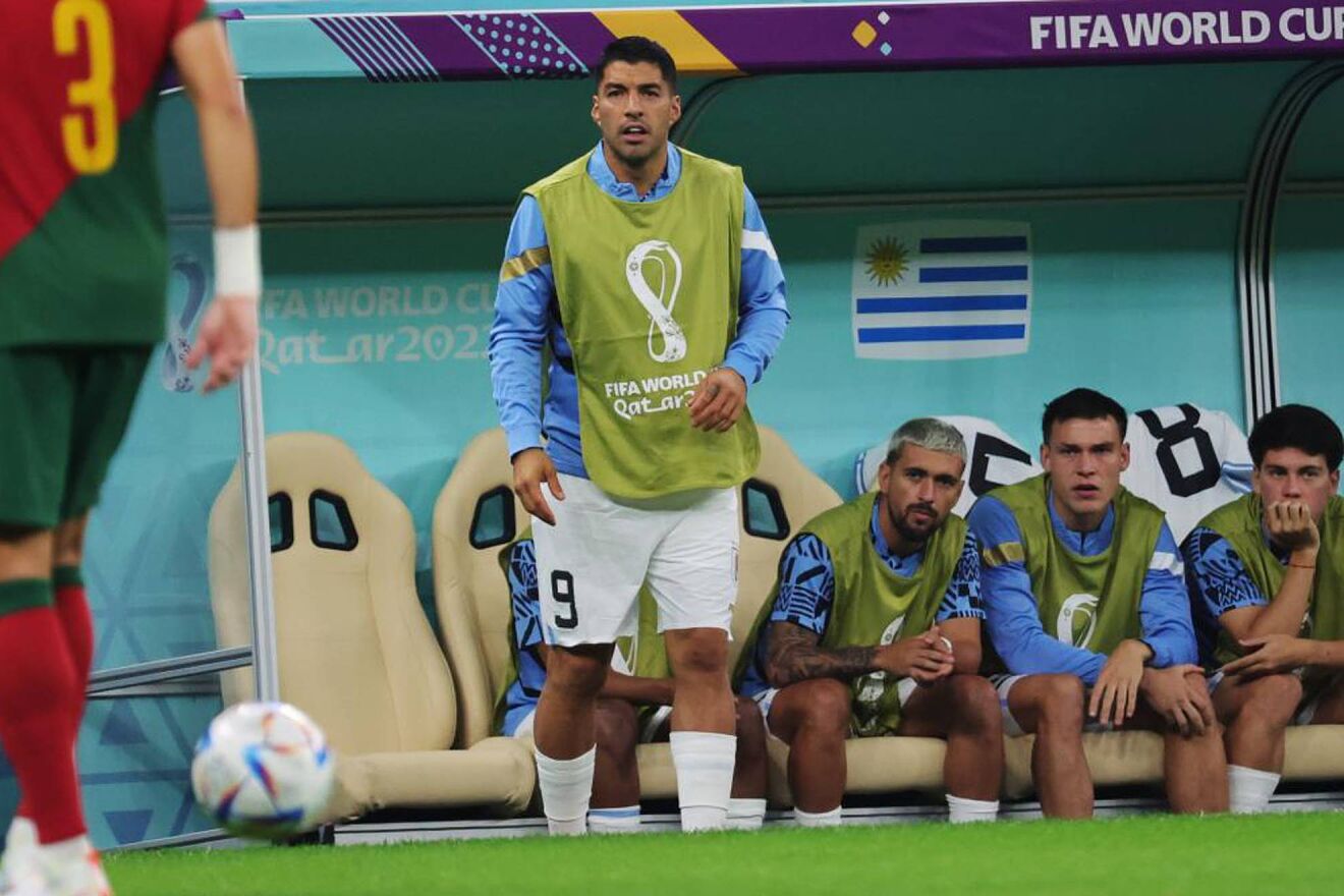 Luis Suarez at the 2022 FIFA World Cup in Qatar