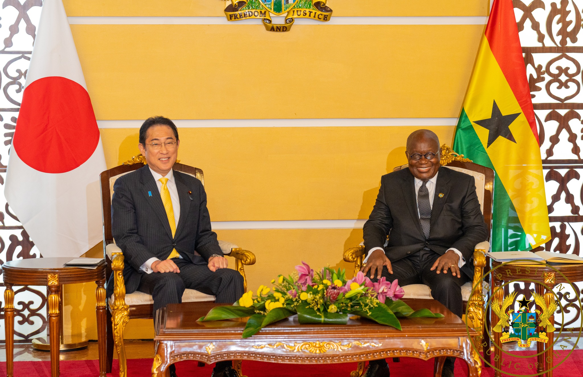 Akufo-Addo begs Japan’s PM to help Ghana secure $3bn IMF loan