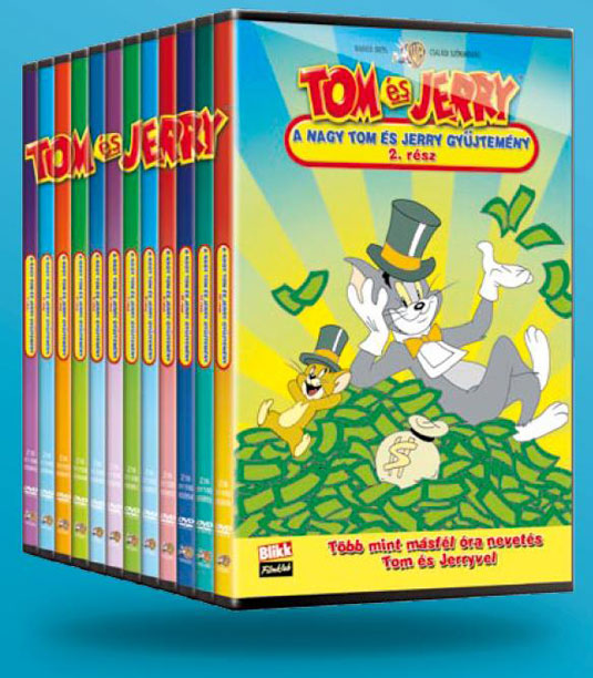 Itt a nagy Tom és Jerry DVD gyűjtemény - Blikk