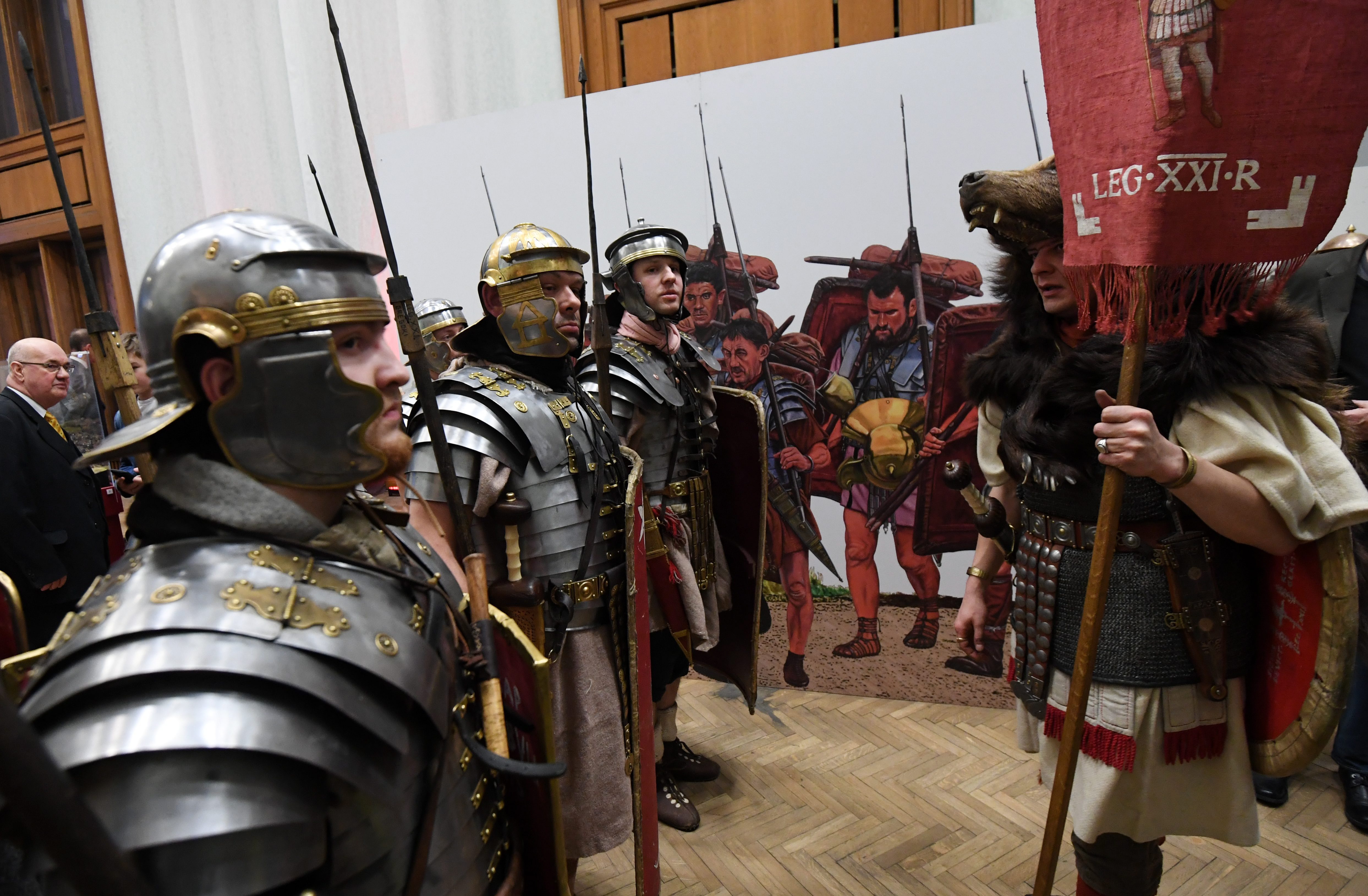 Legiony rzymskie w Pałacu Kultury i Nauki - Wiadomości
