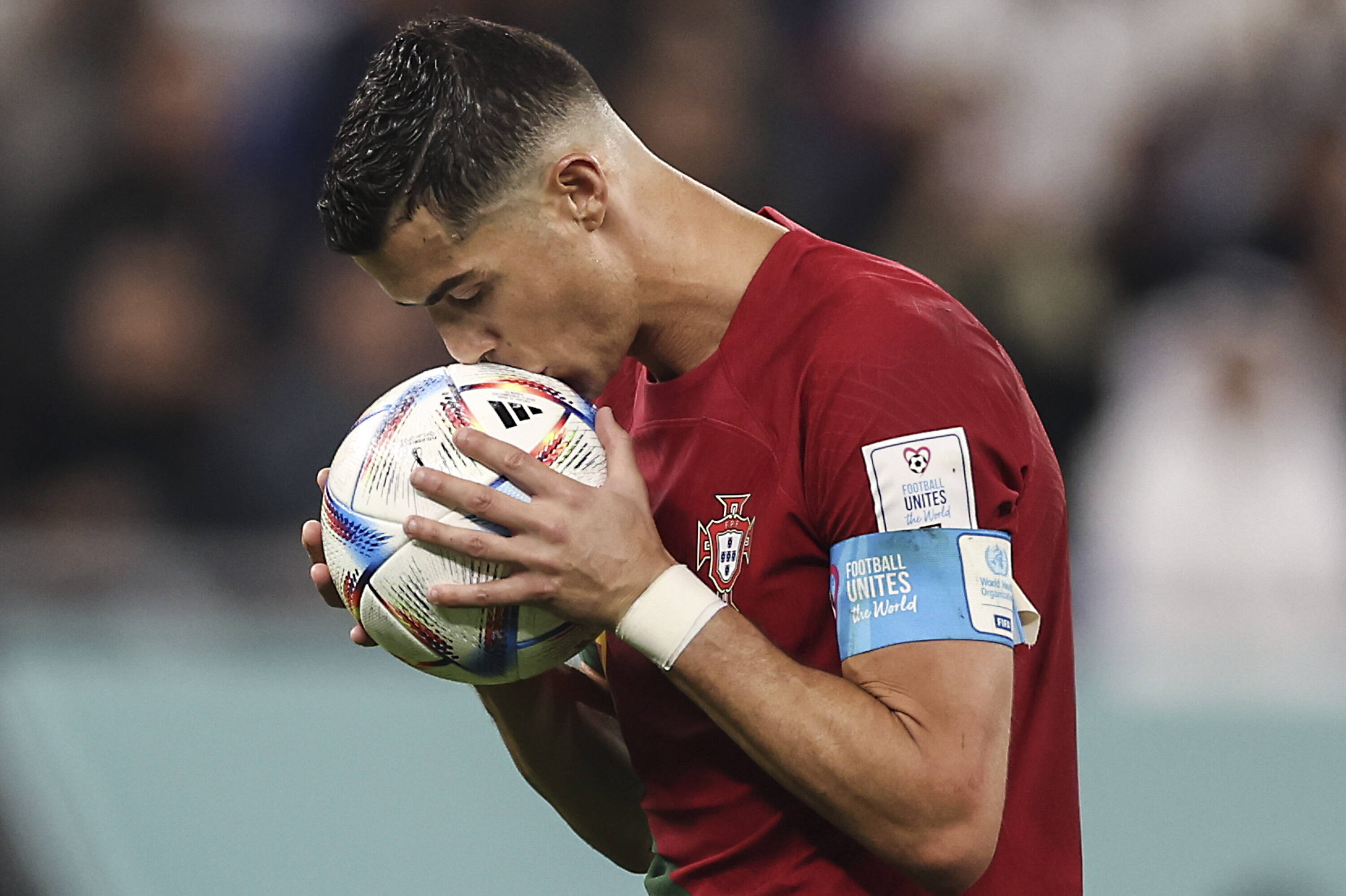 Ronaldo's penalty against Ghana was not checked by VAR