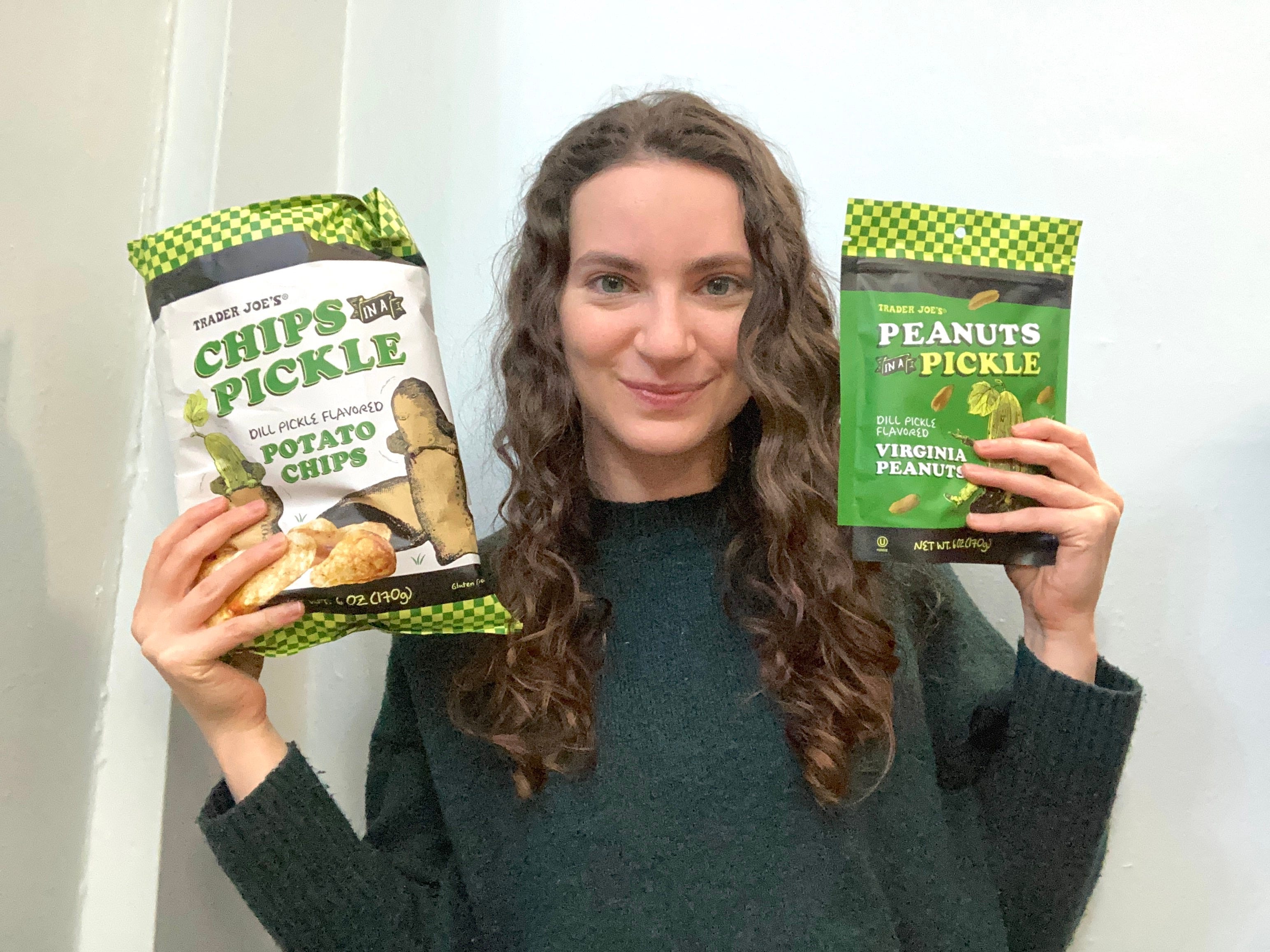 I tried 3 pickle-flavored products from Trader Joe's and the