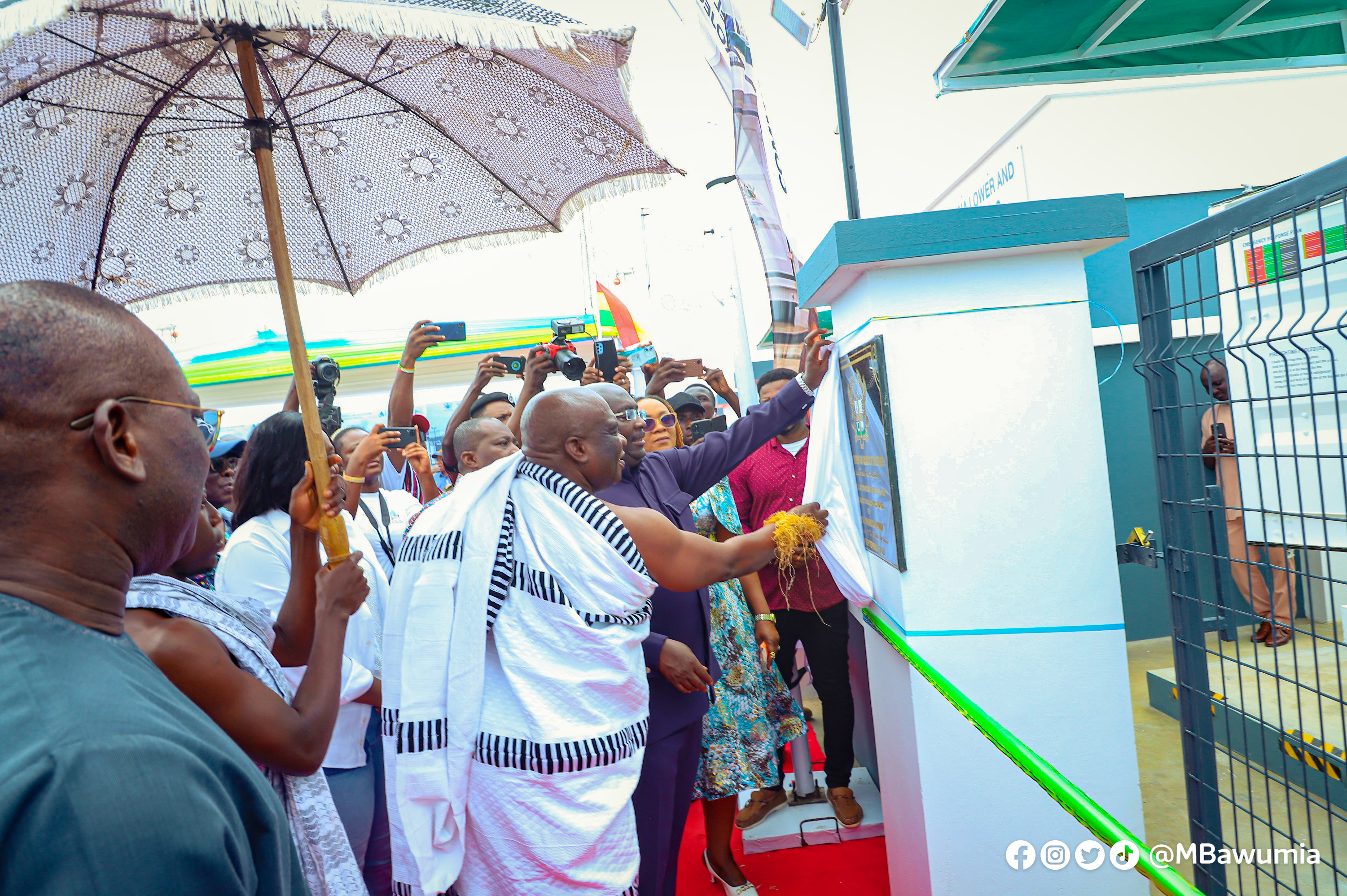 Bawumia commissions automated premix fuel dispensing and monitoring system