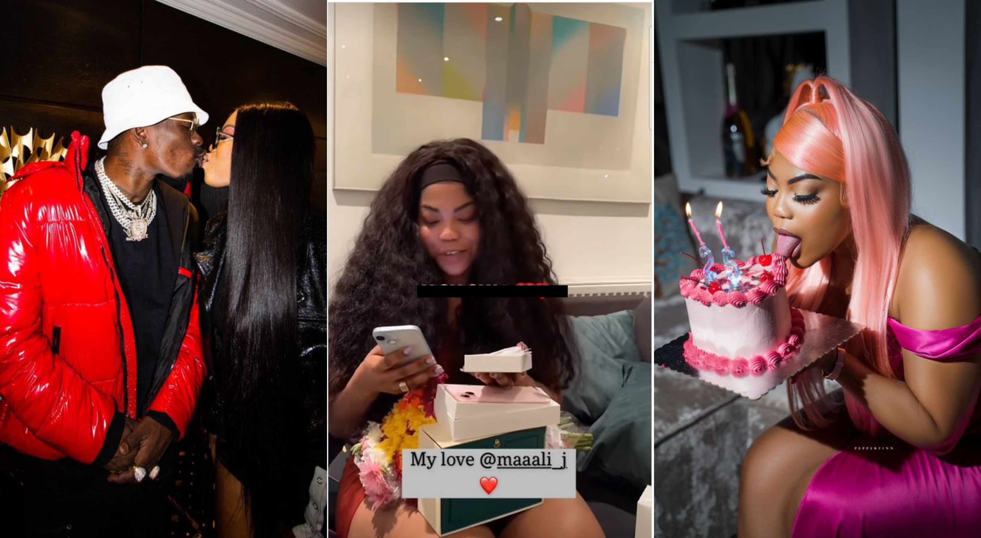 Shatta Wale gifts his girlfriend on her birthday