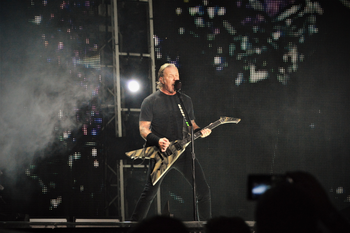 James Hetfield. Koncert zespołu Metallica 21.08.2019