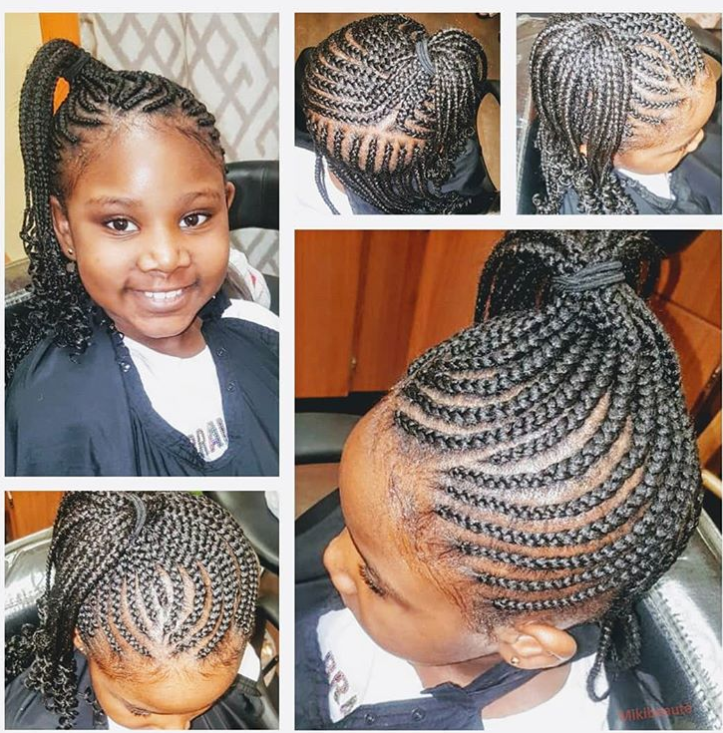 Cornrow Hairstyles For Kids Girls - Photos Idea
