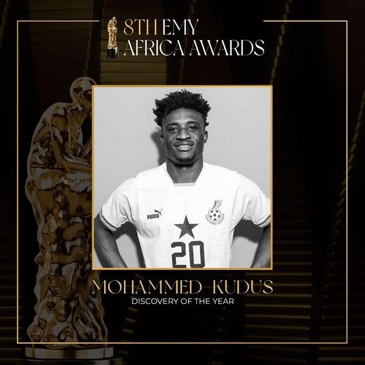 Asamoah Gyan, Mohammed Kudus among winners at 2023 EMY Africa Awards