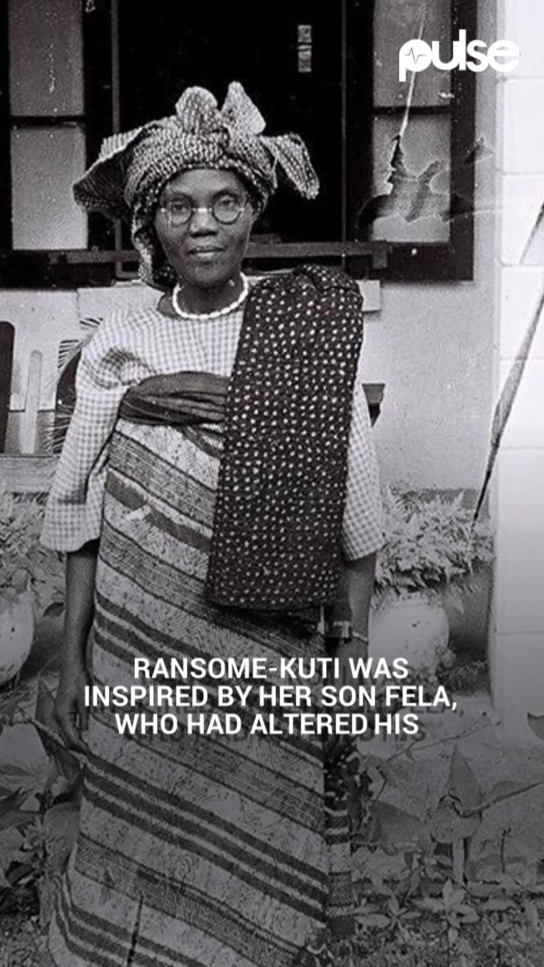 Rare photo of Funmilayo Ransome-Kuti