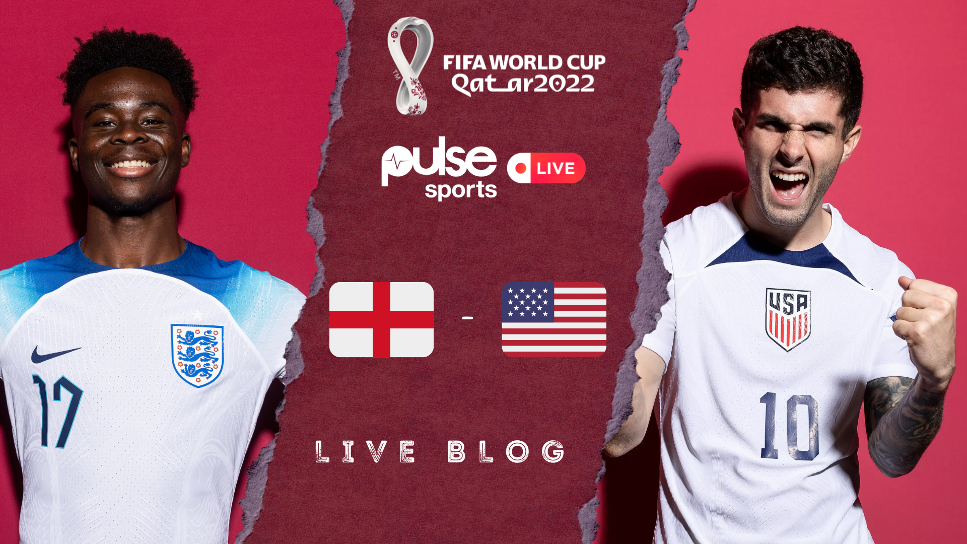 England vs USA live