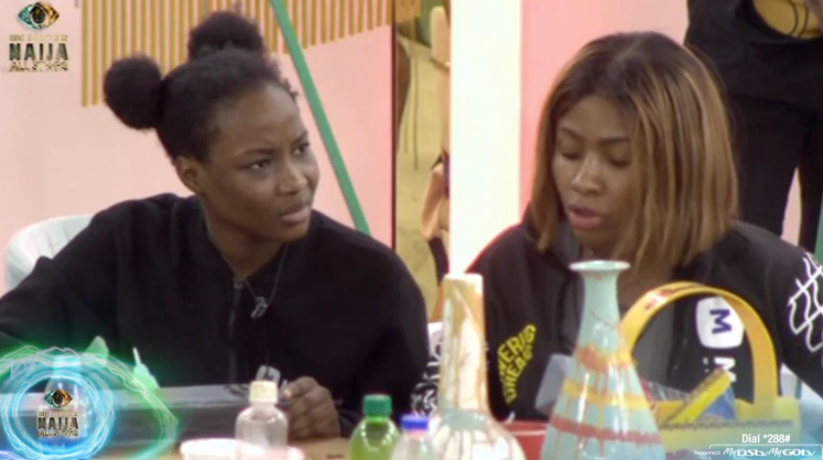 Mercy angrily shuts Ilebaye up on 'BBNaija All Stars'