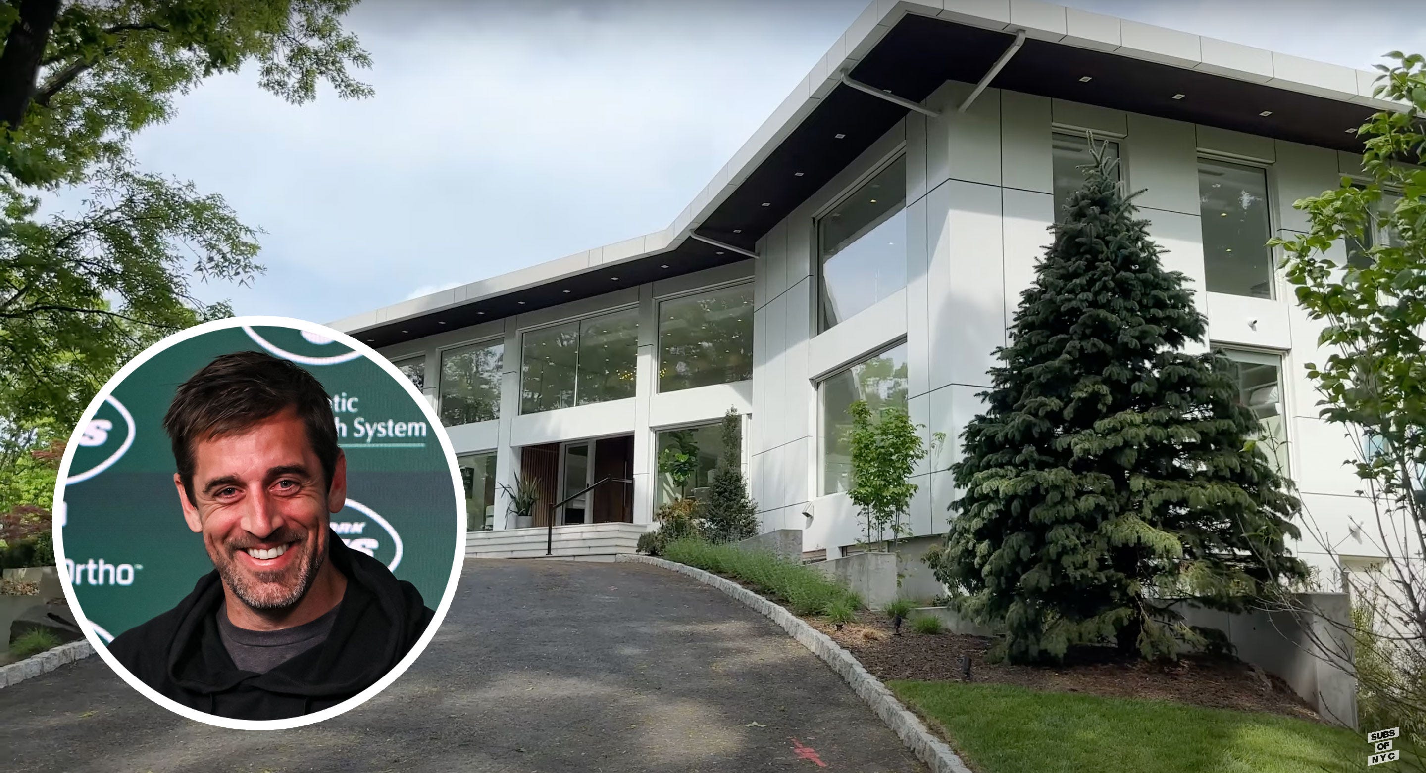 NFL star Aaron Rodgers buys new $9.5million mansion which has two