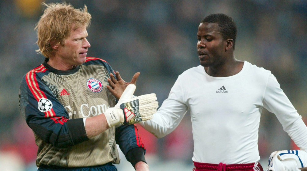 Oliver Kahn celebrates Sammy Kuffour’s birthday with life-saving CPR photo from 2001