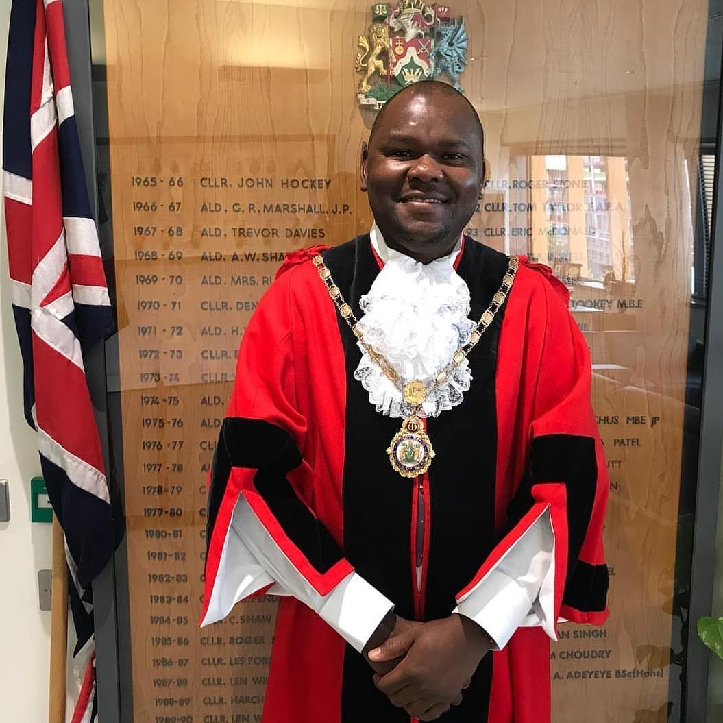 Image result for Nigerian man elected first black mayor of a London borough <p data-wpview-marker=