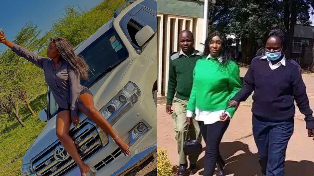 Shay Diva: Kenyan socialite sentenced to prison for stealing her dead sugar daddy\'s car