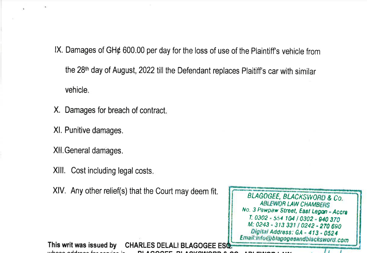 Customer sues Vivo Energy over sale of water-laced fuel at Shell Station