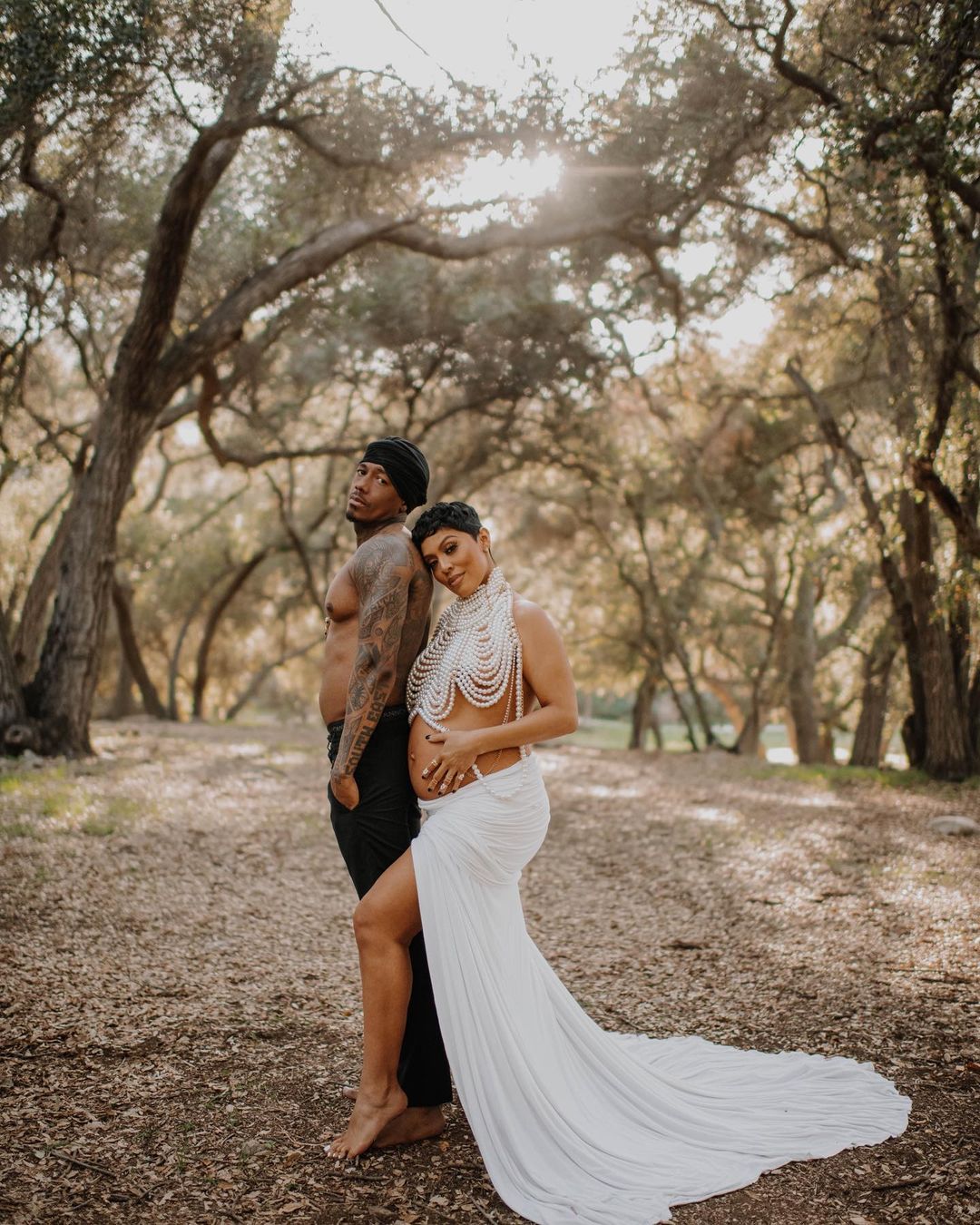 American actor Nick Cannon and girlfriend Abby De La Rosa [Instagram/Abby De La Rosa]