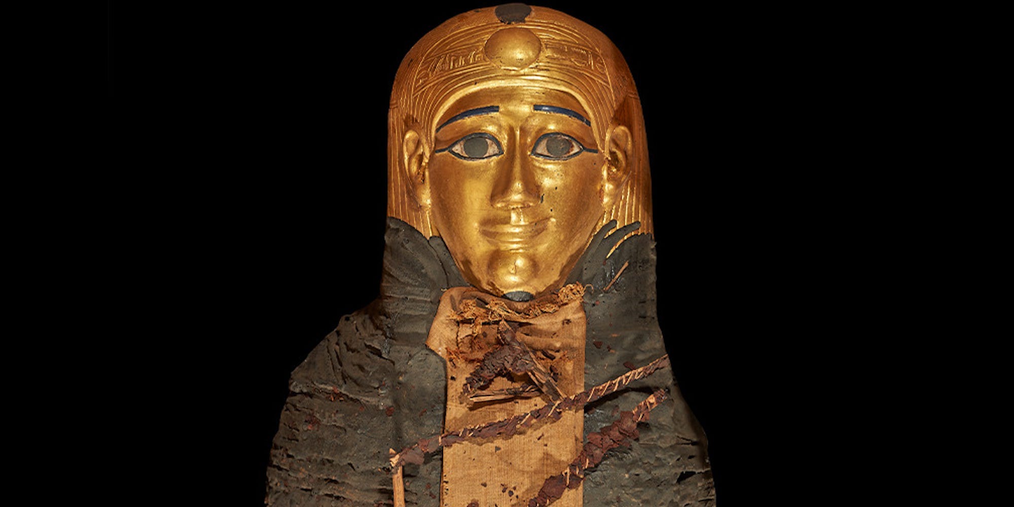 Egypt discovers 4,300-year-old body wrapped in pure gold inside limestone coffin