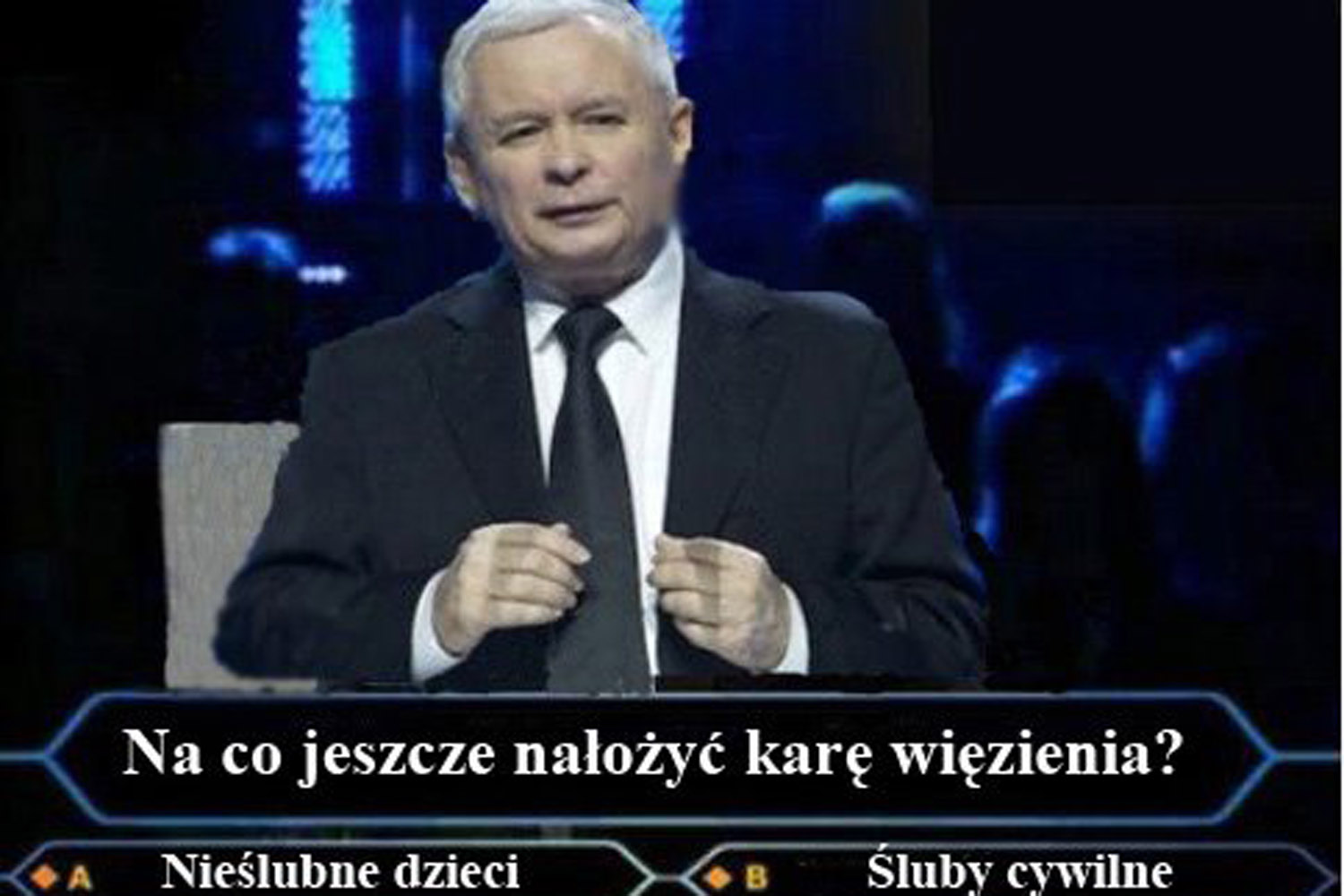 Kaczynski Bohaterem Milionerow Jaroslaw Kaczynski W Milionerach