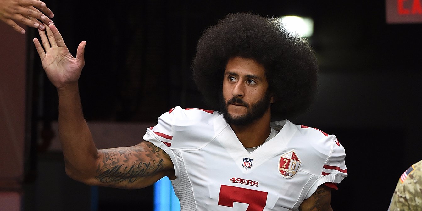 Colin Kaepernick, Nike unveil new black jersey following NFL settlement 