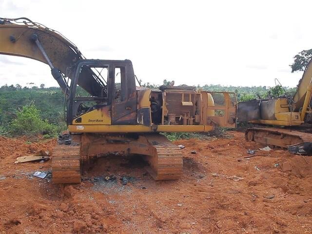 Ellembelle: Galamsey excavators kept in police custody missing