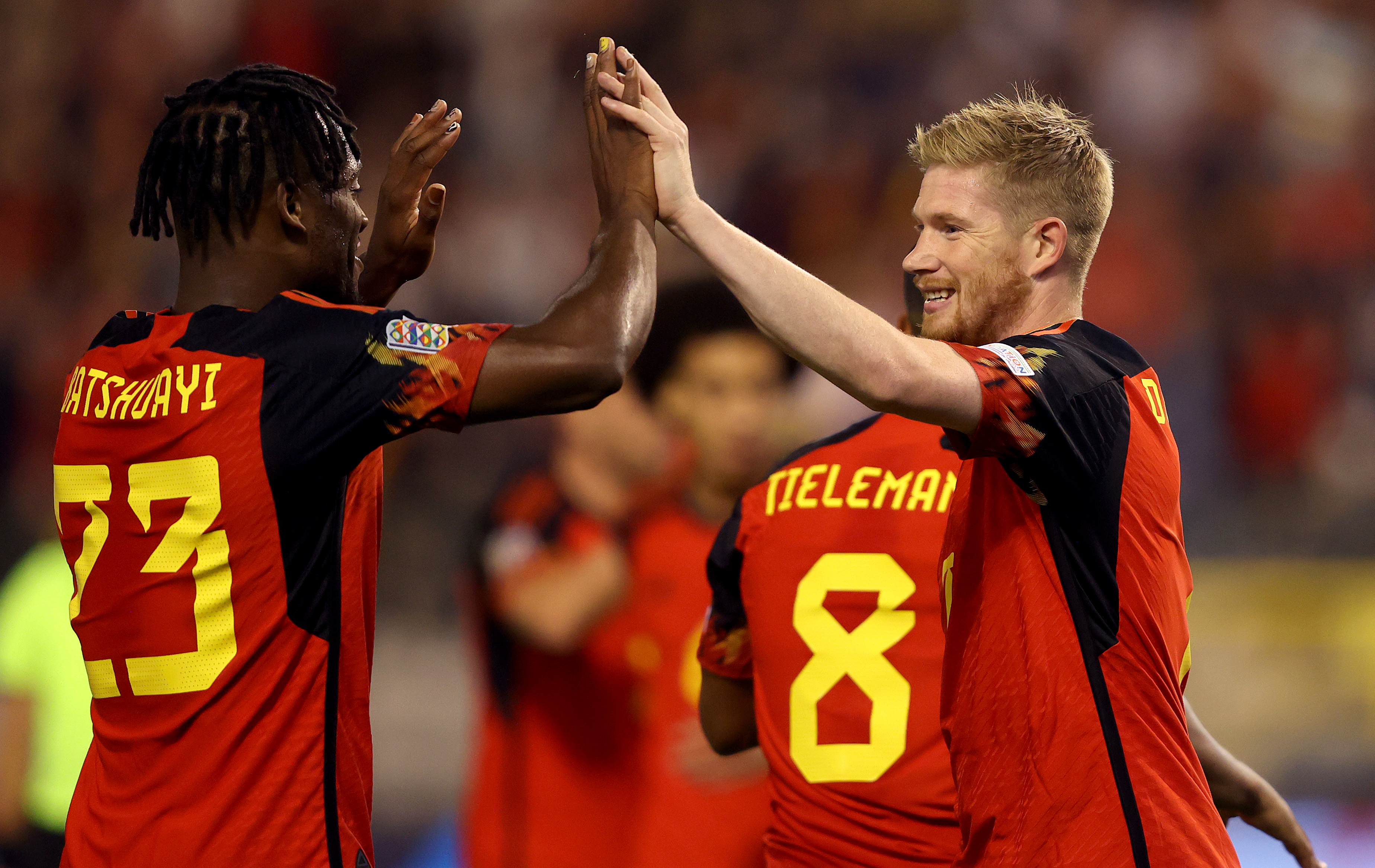 Kevin de Bruyne and Michy were the stars for Belgium.