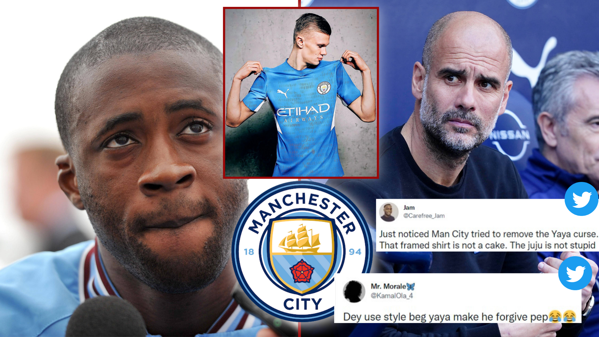 Just beg Yaya Toure' - Reactions following Haaland's imminent Man City  transfer | Pulse Nigeria