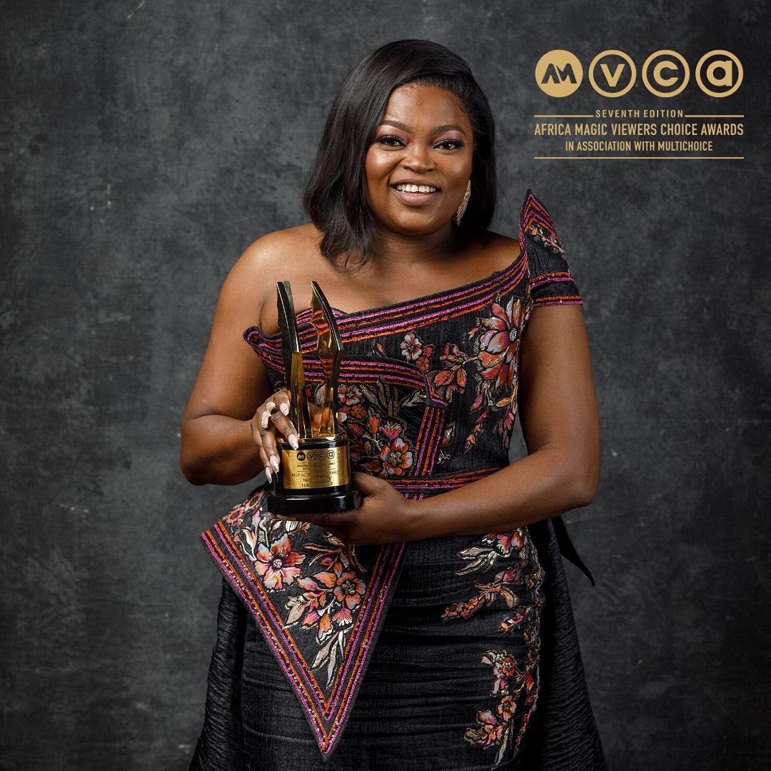 Funke Akindele is no stranger to winning big at the AMVCAs [Instagram/africamagic]