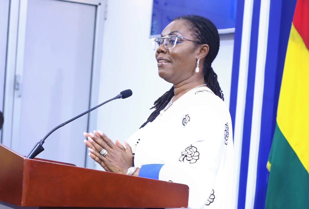  Communications and Digitalisation Minister, Ursula Owusu-Ekuful.