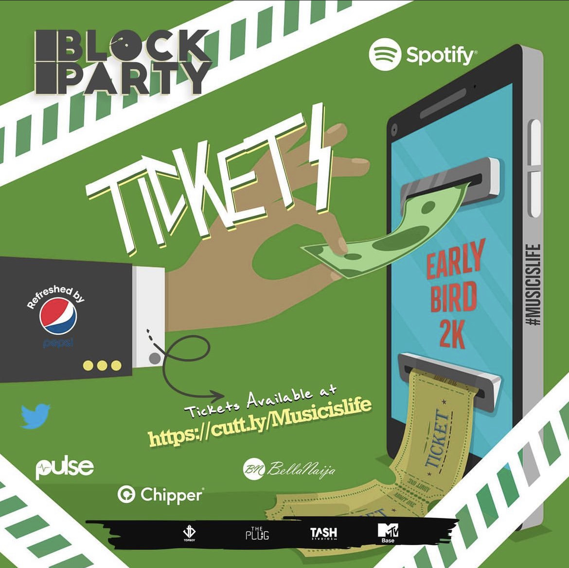 Island Blockparty & Spotify team up for 'Music Is Life'