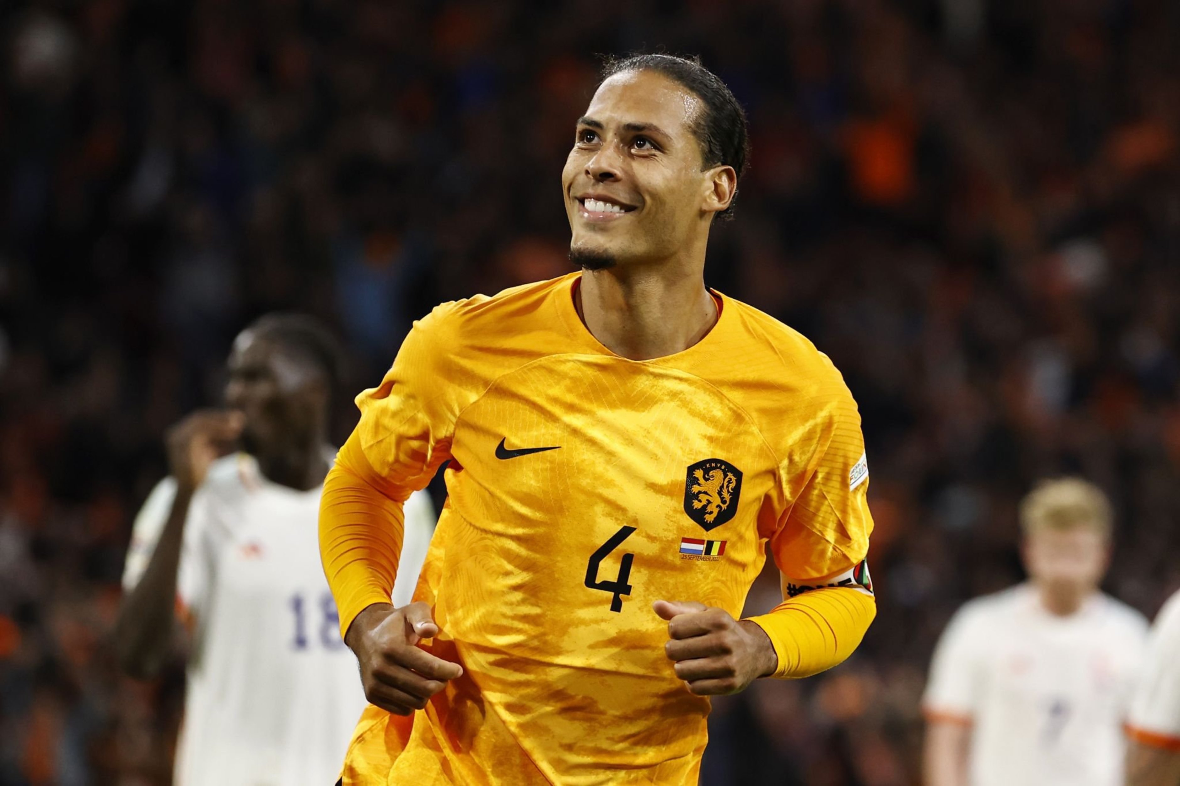 Virgil Van Dijk scored the winner as Netherlands won Belgium in the Nations League on Sunday night