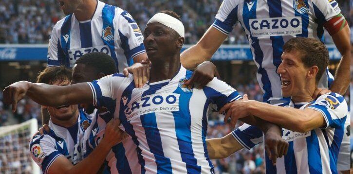 Sadiq Umar enjoyed a dream debut for Real Sociedad