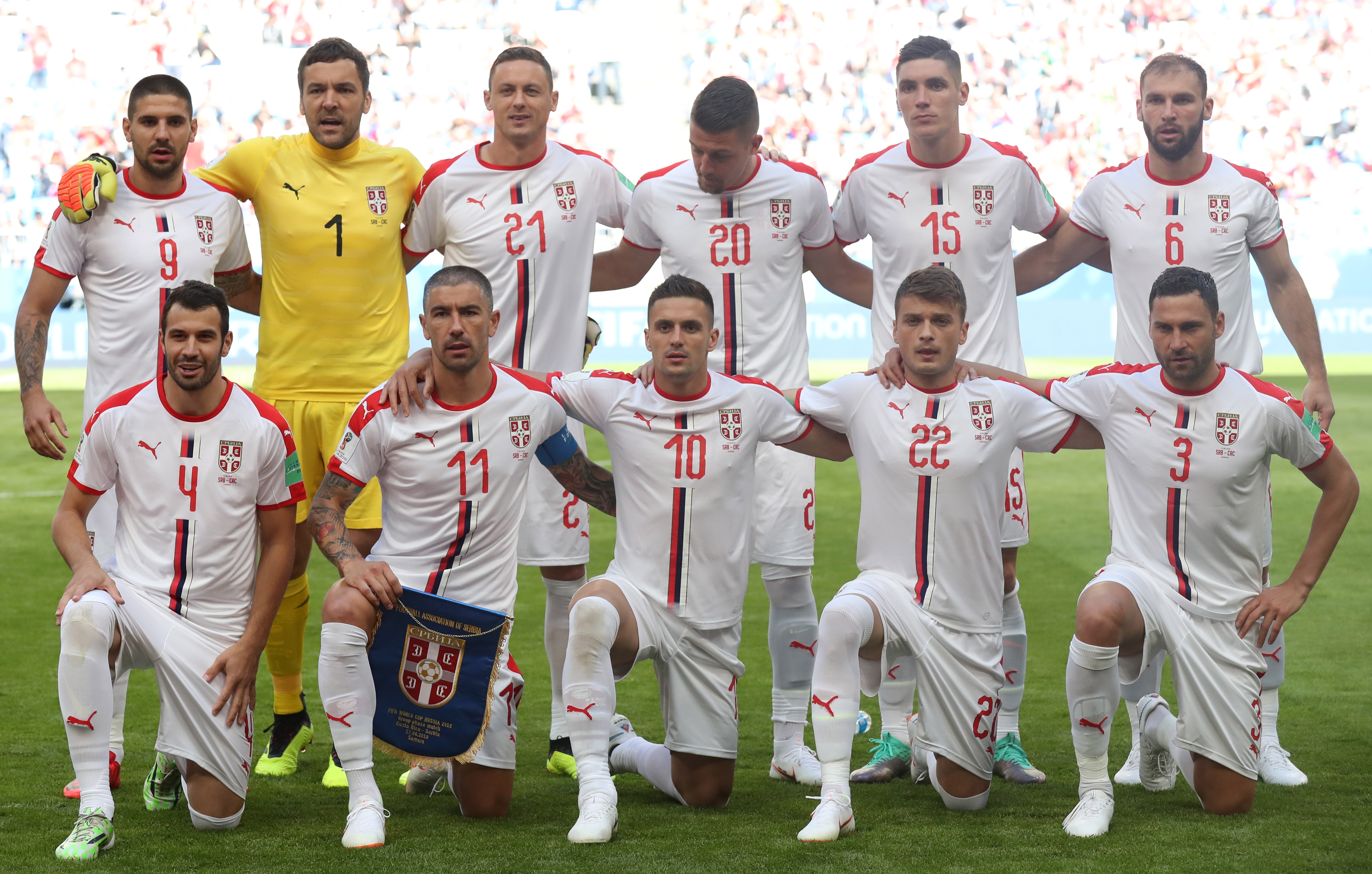 Kadra Serbii na Mundial 2018: skład reprezentacji na MŚ w piłce nożnej -  Mundial 2018
