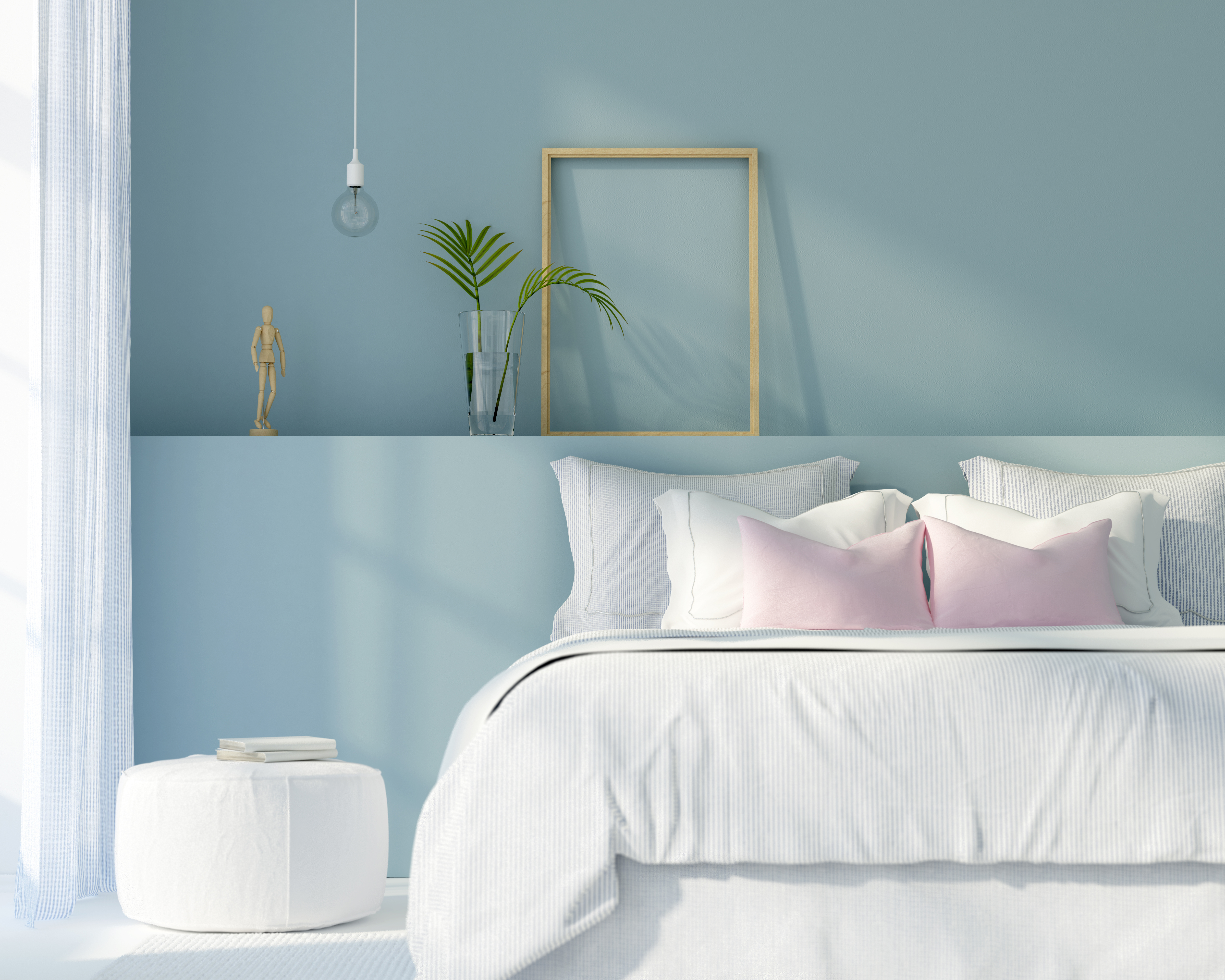 Peinture chambre : les couleurs qui aident à dormir