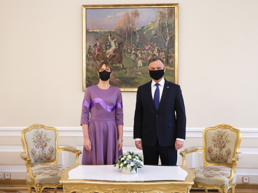 Kersti Kaljulaid Andrzej Duda