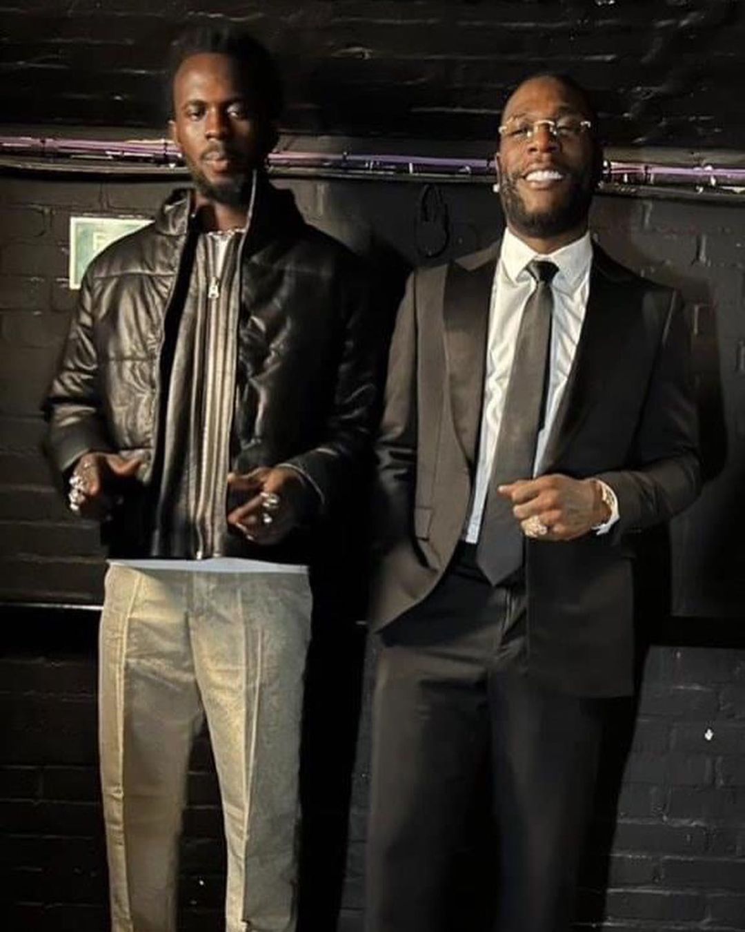 Black Sherif reconnects with Burna Boy ahead of  his London show