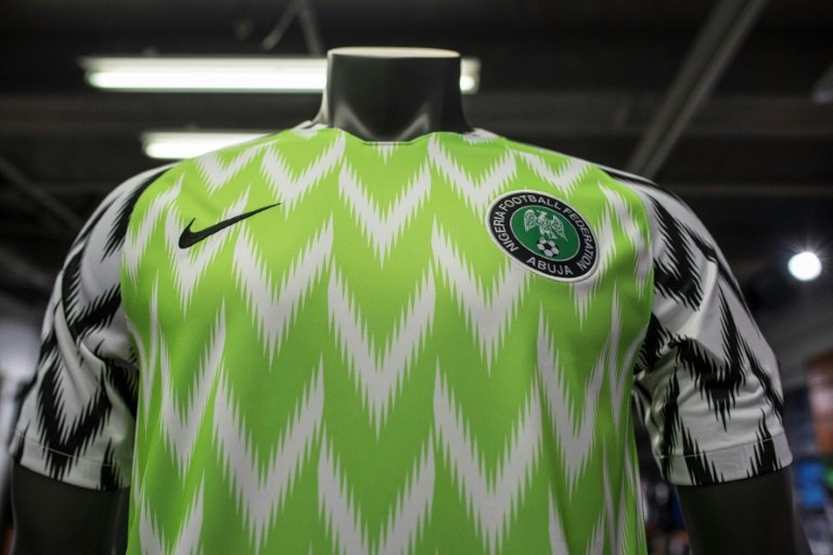 Nigeria's World Cup Jersey shortlisted for Beazley Designs of the Year  Award