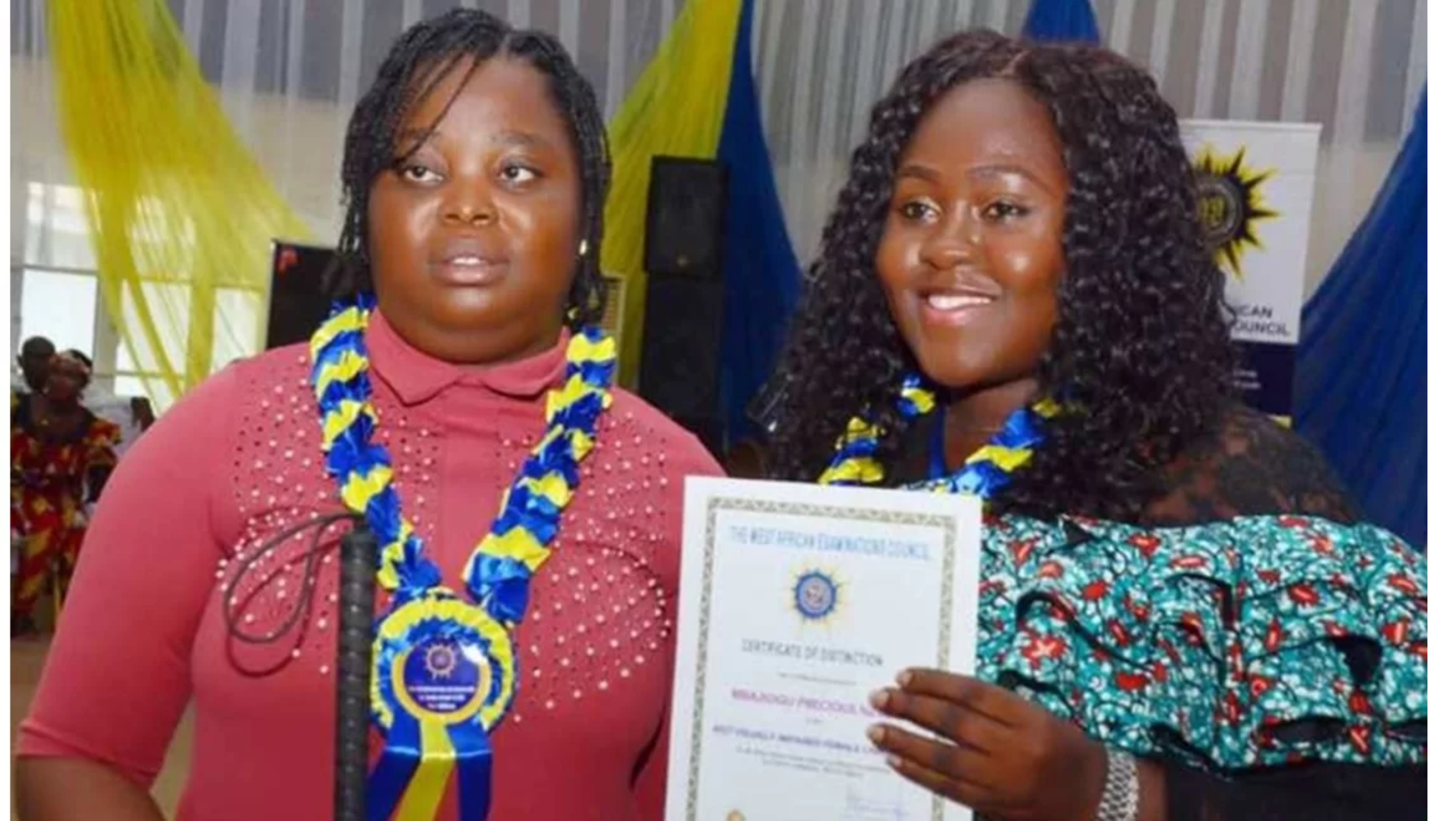 WAEC honours student who developed blindness while solving Mathematics question