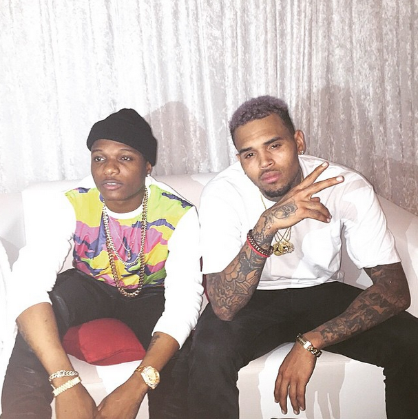 Chris Brown teases new single with Wizkid | Pulse Nigeria