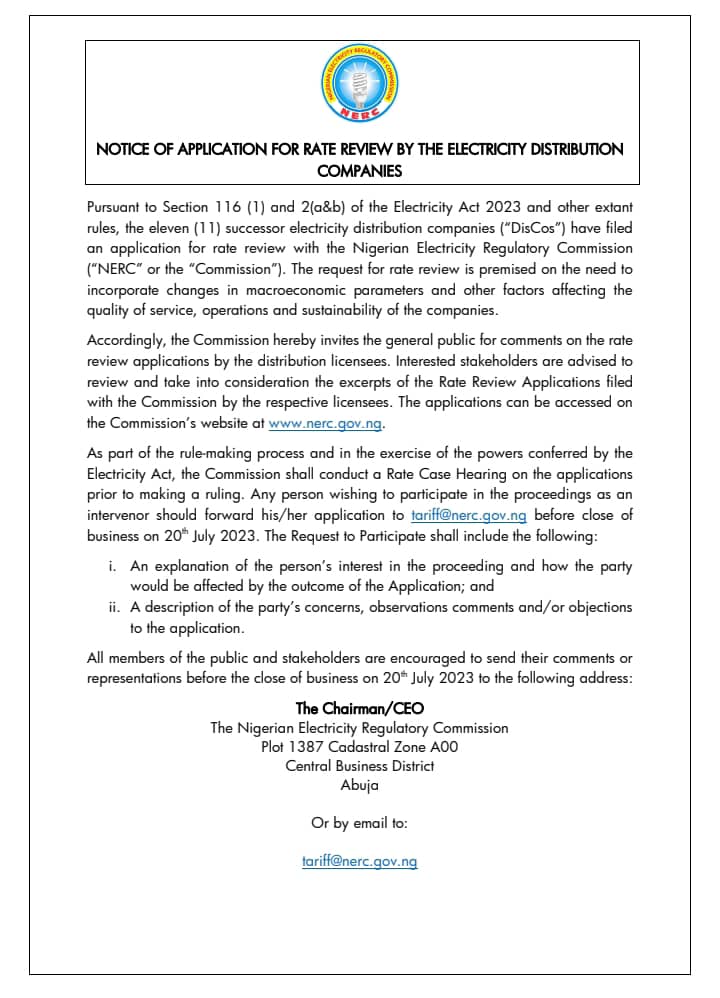 Electricity rates in Nigeria could go higher, here\'s why