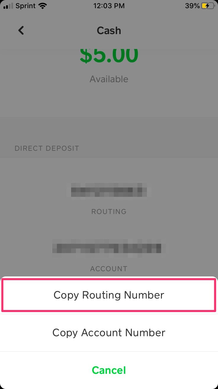 How to find your Cash App routing number and set up direct deposit for your  account | Business Insider Africa